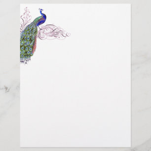 Vintager Pfau