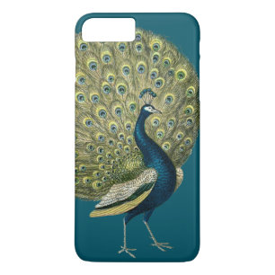 Vintager Pfau Case-Mate iPhone Hülle