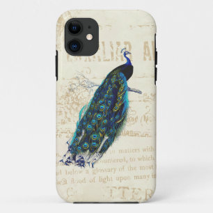Vintager Pfau Case-Mate iPhone Hülle
