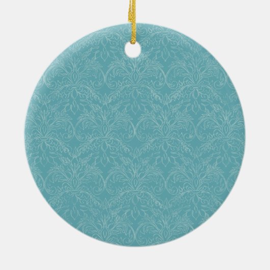 Vintager Pfau & Etchings Weihnachtsschmuck (Hinten)