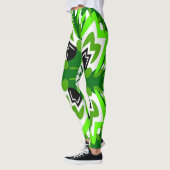 Vintager Pfau Leggings (Links)