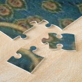 Vintager Pfau - Puzzle (Seite)