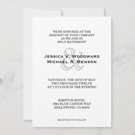 Vintager Pfau Save The Date (Rückseite)