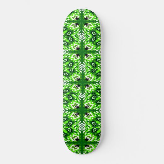 Vintager Pfau Skateboard (Vorderseite)