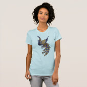 Vintager Pfau T-Shirt (Vorne ganz)