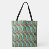 Vintager Pfau Tasche (Vorderseite)