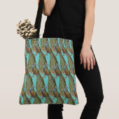 Vintager Pfau Tasche (Von Nahem)