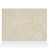 Vintager Pfau-Wedding Tischnummer-Sitzplatz-Karten (Innenansicht Horizontal (Oben))