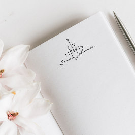 Vintager Pfeil - Elegante Bibliothek Gummistempel