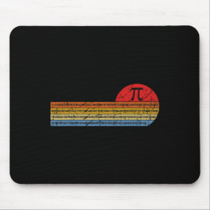 Vintager Pi Tag 3.14 - Funny Mathe Lehrer Student  Mousepad
