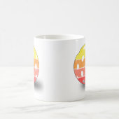 Vintager Pickleball-T - Shirt Kaffeetasse (Mittel)