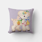 Vintager PILLOW DER EASTERLAMB Kissen (Vorderseite)