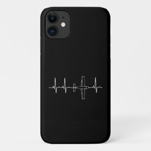 Vintager Pilot Fluglärm Herzgeschenk Case-Mate iPhone Hülle
