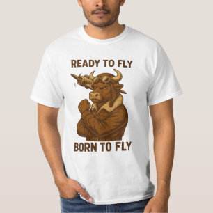 Vintager Pilot Spirit - kühne Retro-Luftfahrt T-Shirt