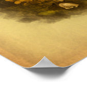 Vintager Pilz - Digitaler Raum Art 7 Poster (Ecke)