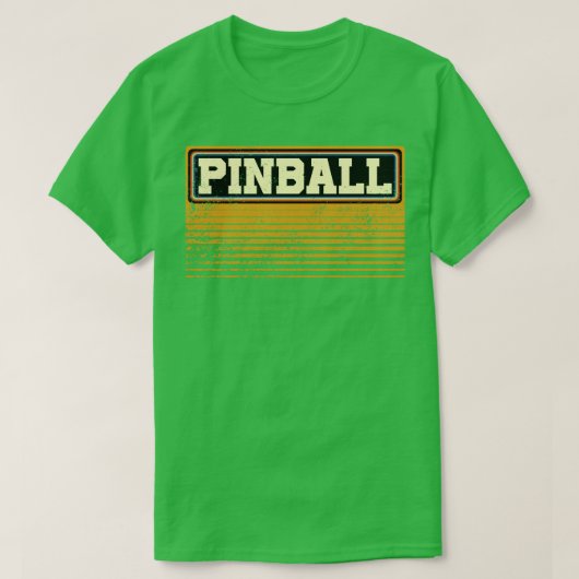 Vintager Pinball 1 T-Shirt (Design vorne)