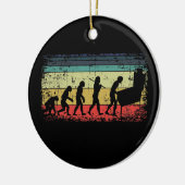 Vintager Pinball Evolution Pinball Retro Keramik Ornament (Links)