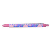 Vintager Pink Lady Schreibstift Kugelschreiber (Vorderseite)