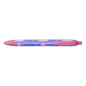 Vintager Pink Lady Schreibstift Kugelschreiber (Rückseite)