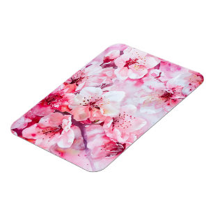 Vintager Pink-Pink-Petal-Blossom Magnet