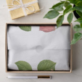 Vintager Pink Tee Rose Blume Seidenpapier (Geschenk)