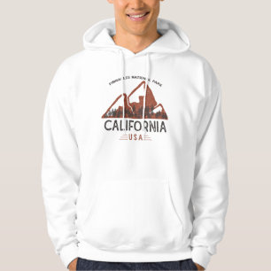 Vintager Pinnacles Nationalpark California Hoodie