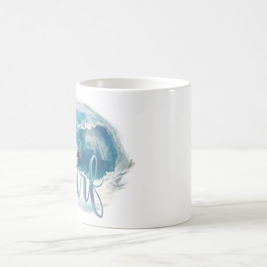 Vintager Pinselstil Kaffeetasse (Mittel)