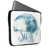 Vintager Pinselstil Laptopschutzhülle (Vorne Rechts)