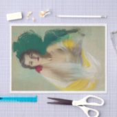 Vintager Pinup Girl Seidenpapier (Handwerk)