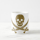 Vintager Pirat Kaffeetasse (Mittel)