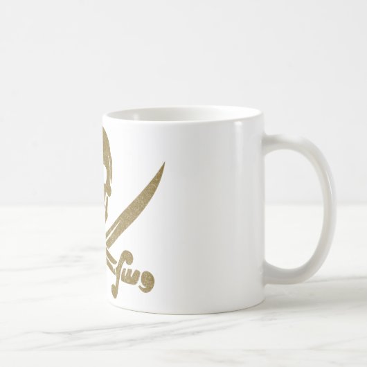 Vintager Pirat Kaffeetasse (Rechts)