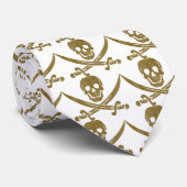 Vintager Pirat Krawatte (Gerollt)