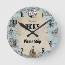 Vintager Piratenanker Nautical Boy Schlafzimmer Nu