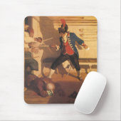 Vintager Piratenkapitän, Schwertkampf von NC Wyeth Mousepad (Mit Mouse)