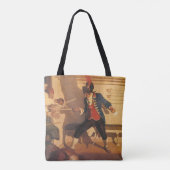 Vintager Piratenkapitän, Schwertkampf von NC Wyeth Tasche (Rückseite)
