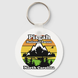 Vintager Pisgah-Nationalwald North Carolina Schlüsselanhänger