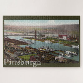 Vintager Pittsburgh Point Park in 1800er Jahren La Puzzle