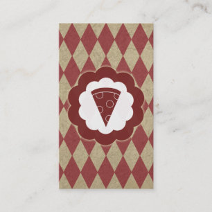 Vintager Pizzakupon Rabattkarte