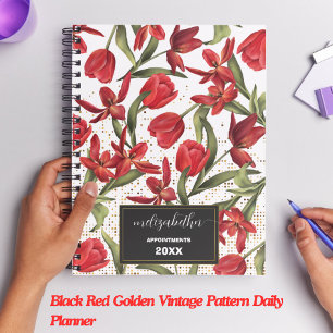 Vintager Planer mit weißem rotem goldfarbenem Must