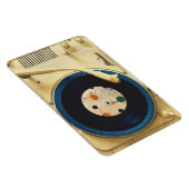 Vintager Plattenspieler Magnet (Rechte Seite)