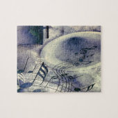 Vintager Plattenspieler Puzzle (Horizontal)