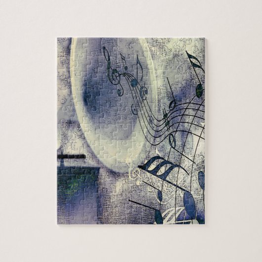 Vintager Plattenspieler Puzzle (Vertikal)