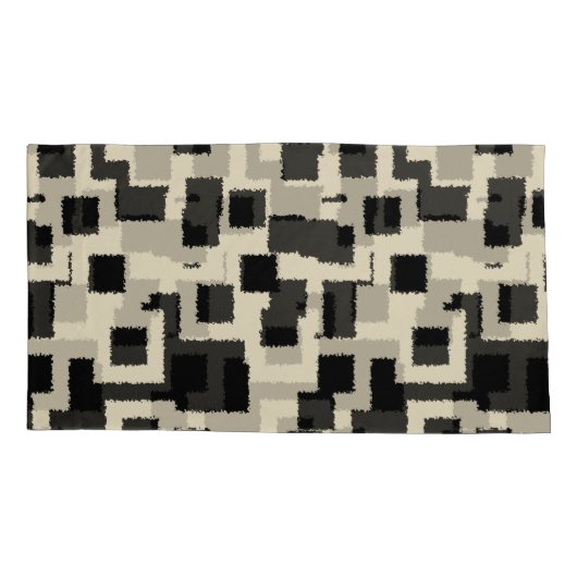 Vintager Platz Kissenbezug (Rückseite-Links)