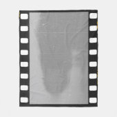 Vintager Platzhalter. Fleecedecke (Vorderseite)