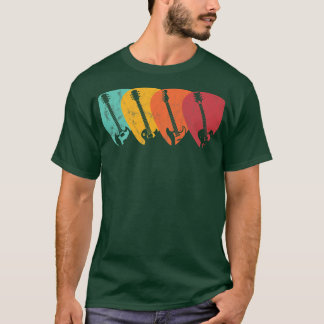 Vintager Plektrum-Lover für Rock und Roll T-Shirt