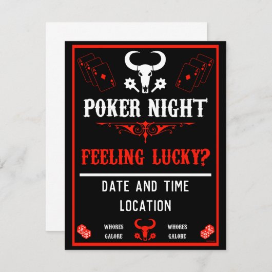 Vintager Poker (Vorne/Hinten)