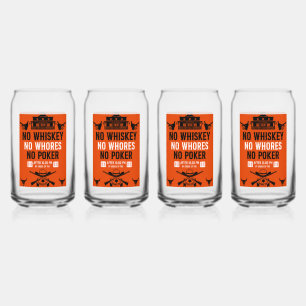 Vintager Poker Dosenglas