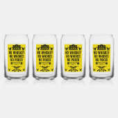 Vintager Poker Dosenglas (Hinten)