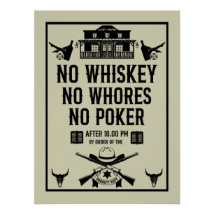 Vintager Poker Poster
