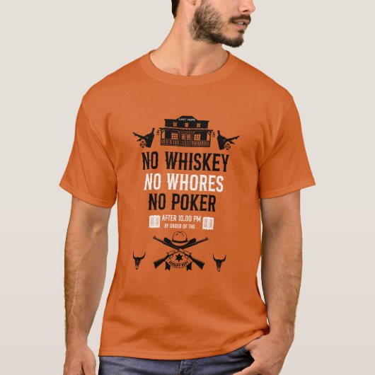 Vintager Poker T-Shirt (Vorderseite)